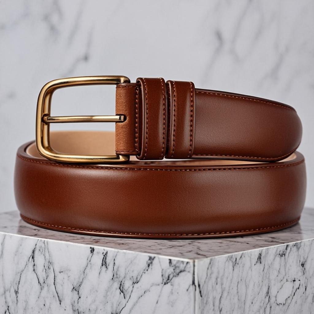 Ceinture Classique Cognac
